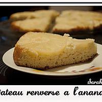 recette Gâteau renversé à l'ananas