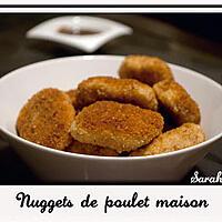 recette Nuggets au poulet maison