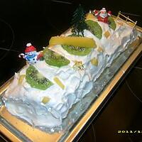 recette bûche de noël exotique