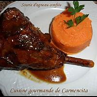 recette Souris d'agneau confite