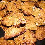 recette Biscuits aux canneberges glacés à l'orange