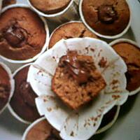 recette muffins au nutella