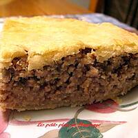 recette Tourtières porc et boeuf