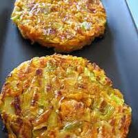 recette rosti de poireau au paprika ( recette weight watchers )