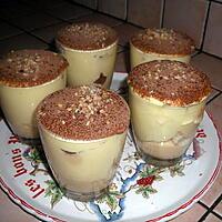 recette Verrine de tiramisu saveur crème brulée