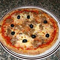 recette pizza thon fromage