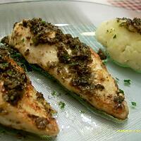 recette filets de poulet sauce tapenade