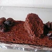 recette BÛCHE AUX MARRONS