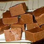 recette Carrés de Caramels mous au chocolat