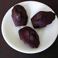 recette Madeleines au chocolat