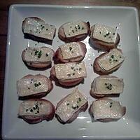 recette petite toast chaud au brie et ciboulette