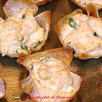 recette Coupes aux crabes et fromgage