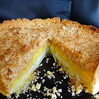 recette tarte citron et crumble coco