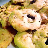 recette Cookies salés aux deux olives