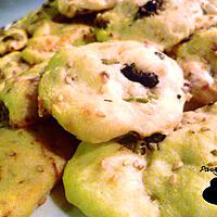 recette Cookies salés aux deux olives