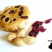 recette Mini cuajada aux cacahuètes et cranberries