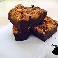 recette Brownie au beurre de cacahuètes