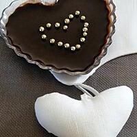 recette Petits coeurs de crème au chocolat