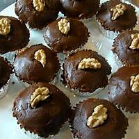 recette Cupcakes à la cassonade et aux noix