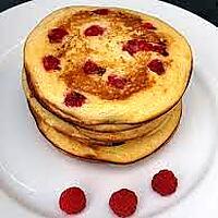 recette Pancakes aux framboises