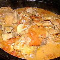 recette Fricassée de poulet