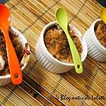 recette Crumble light pommes et mûres à la purée d’amandes et aux flocons d'avoine