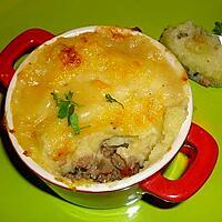 recette HACHIS PARMENTIER DE BRICE MORVENT