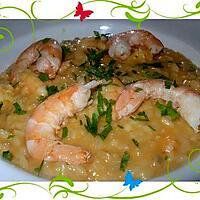 recette risotto de crevettes