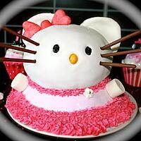 recette Gâteau 3D "Hello Kitty"