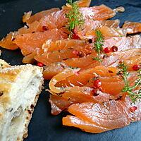 recette Gravlax à l'aneth