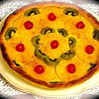 recette TARTE ANANAS ET KIWIS