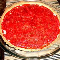 recette tarte aux framboises