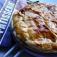 recette Ooo Galette des rois noix de coco/framboises ooO