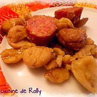 recette Montbéliard aux châtaignes