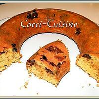 recette Cake marbré citron et chocolat