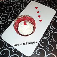 recette Les cupcakes Saint Valentin de maman !