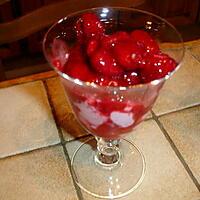 recette glace fraise et fruit