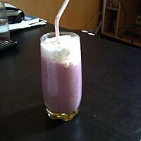 recette Milk Shake aux fruits rouges