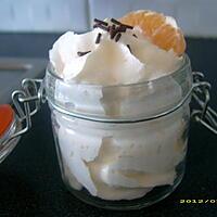 recette chantilly saveur clémentine