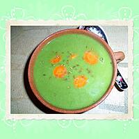 recette Velouté de laitues , carottes et cumin