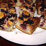 recette Carrés aux fruits