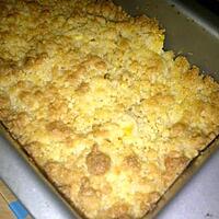 recette Crumble aux pommes