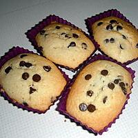 recette financiers aux pépites de chocolat