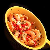 recette Salade de Crevettes épicée à la Thaï !