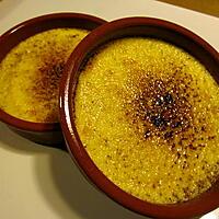 recette CREME BRULEE