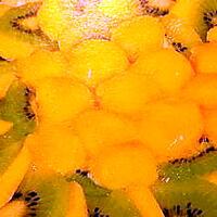 recette Tarte de kiwis a la mangue