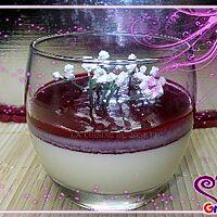 recette panna cotta au chocolat blanc et a la framboise