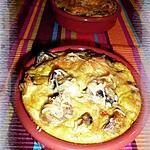 recette Clafoutis aux champignons de Paris