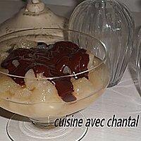 recette compote de poire au chocolat