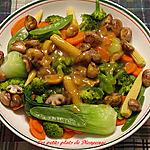 recette Sauté de légumes Thaï à l'orange et gingembre